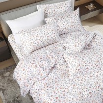 天絲床包枕套薄被套組 獨立筒床墊可用 菲莉朵朵